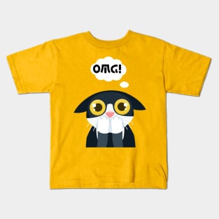 Cat OMG Kids T-Shirt